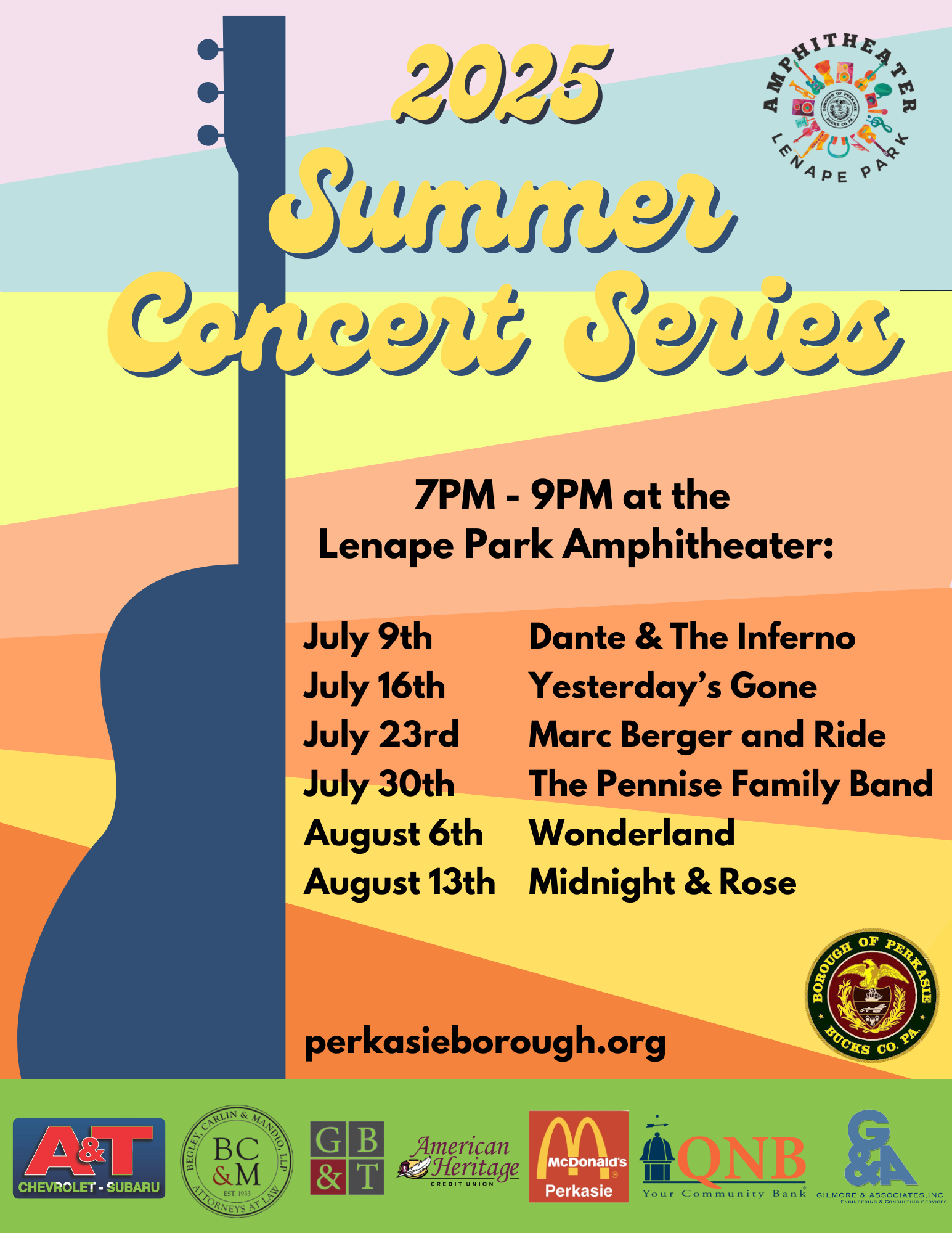 Summer Concert Series Flyer