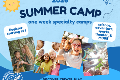 PERKASIE BOROUGH PARKS & RECREATION ANNOUNCES 2026 SPECIALTY SUMMER CAMPS