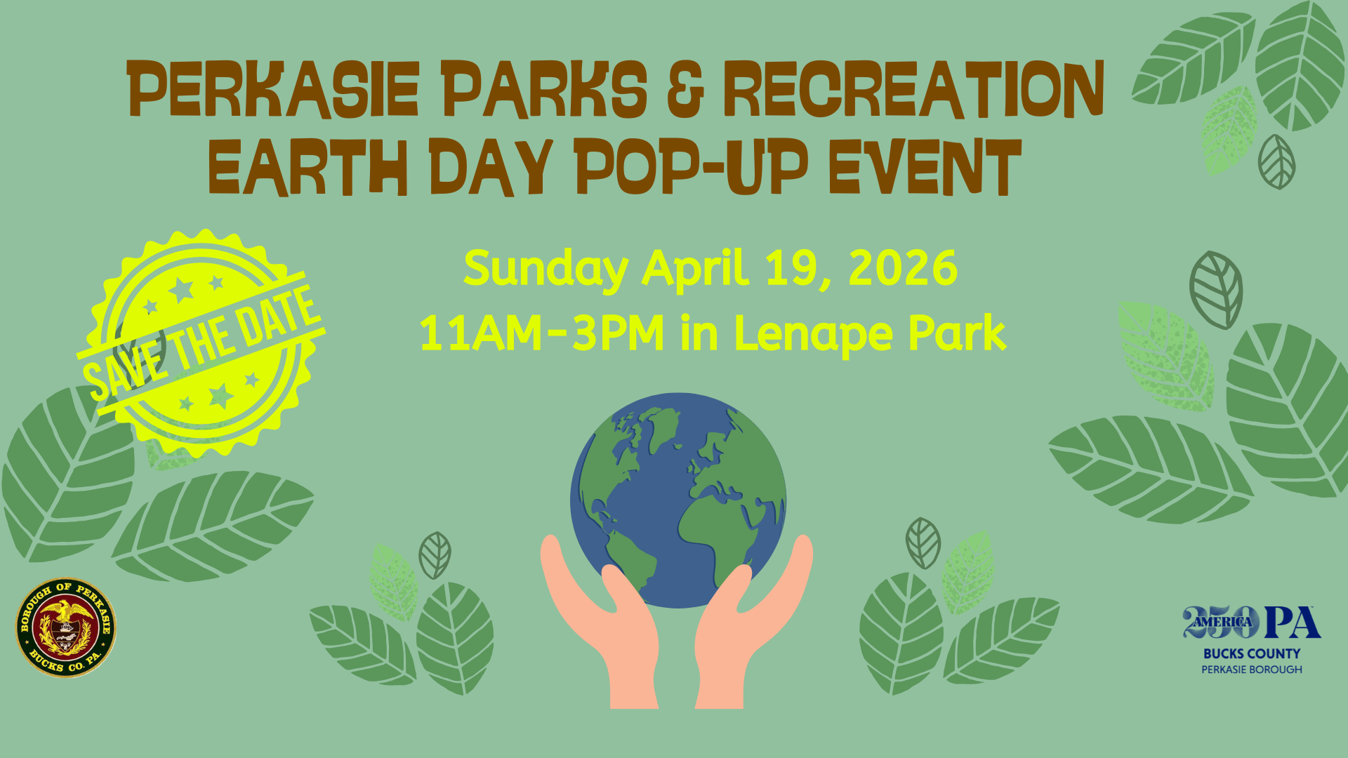 PA Woodmobile visits Perkasie Earth Day Pop-Up